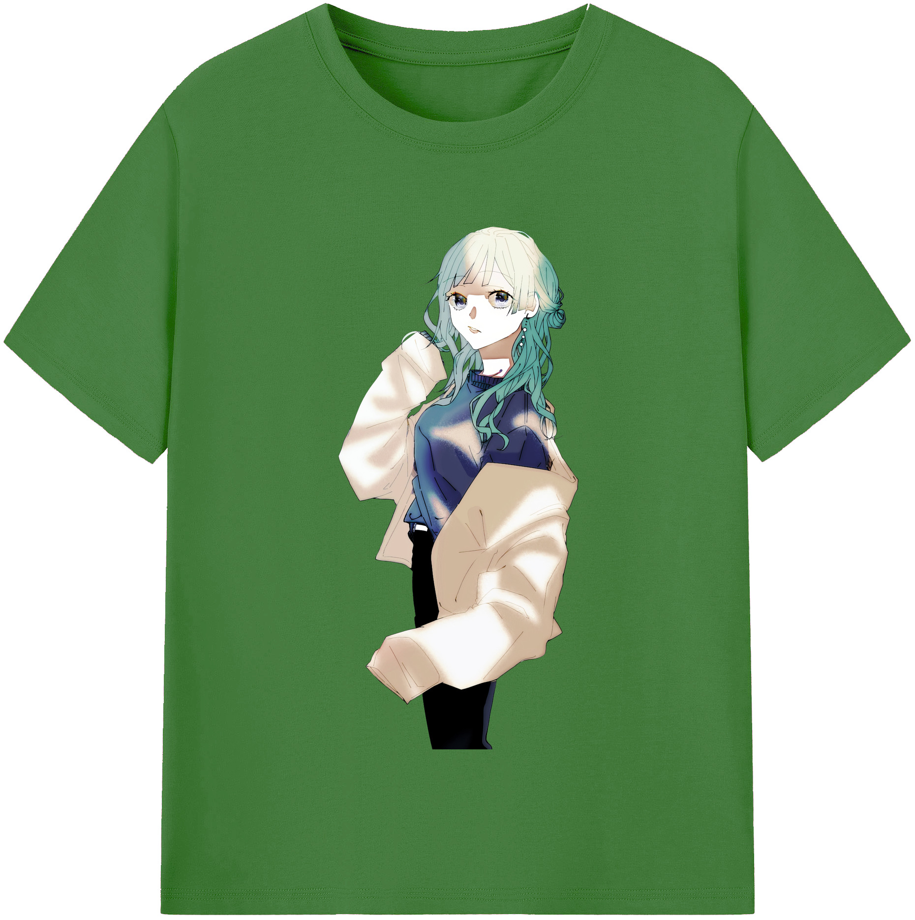 （画像用） 呪術廻戦 Jujutsu Kaisen レディースカジュアルプリントTシャツ（綿100％）